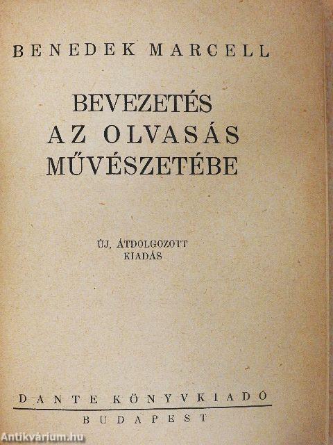 Bevezetés az olvasás művészetébe
