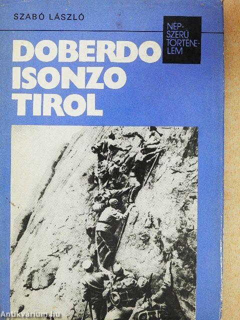 Doberdo, Isonzo, Tirol