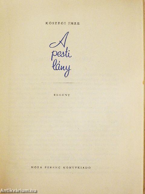 A pesti lány