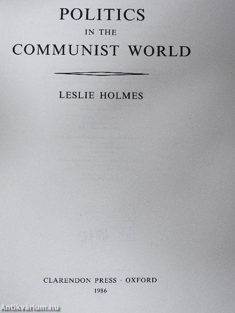 Politics in the Communist World