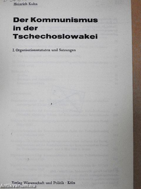 Der Kommunismus in der Tschechoslowakei I.