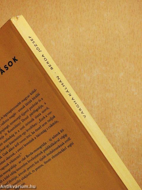 Berda József alkotásai és vallomásai tükrében