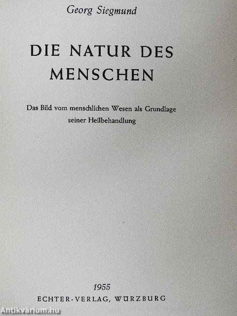 Die Natur des Menschen