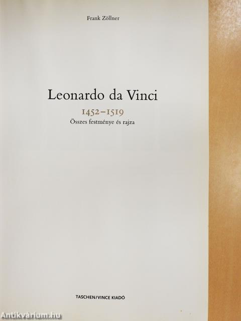 Leonardo da Vinci összes festménye és rajza