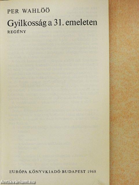 Gyilkosság a 31. emeleten