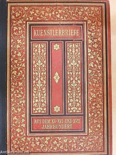 Künstlerbriefe I-II.