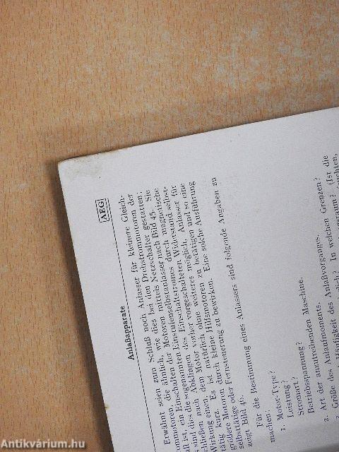 Elektrizität in der Textil-Industrie