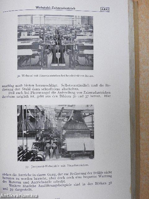 Elektrizität in der Textil-Industrie