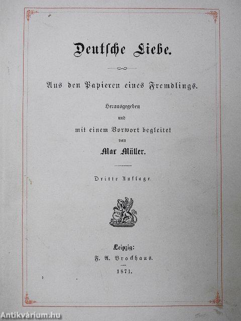 Deutsche Liebe (gótbetűs)