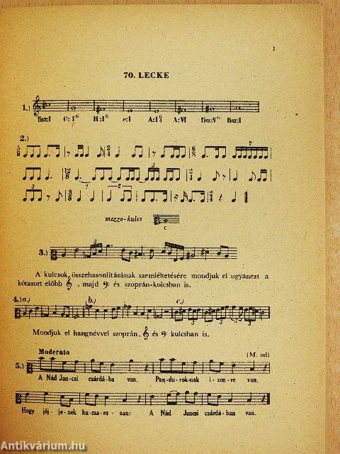 A zenei írás-olvasás gyakorló füzetei 5.