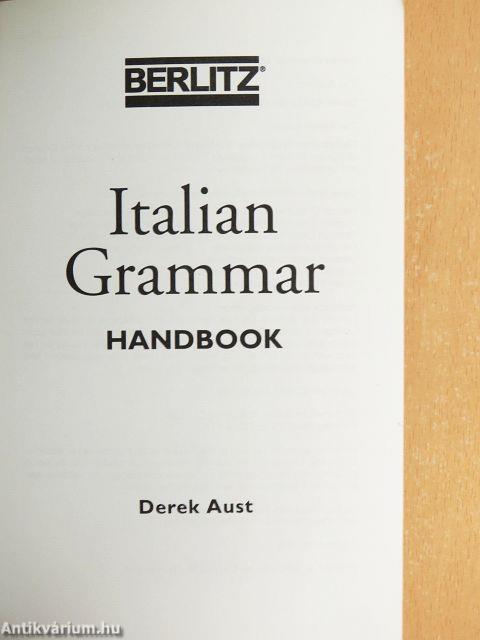 Berlitz Italian Grammar Handbook
