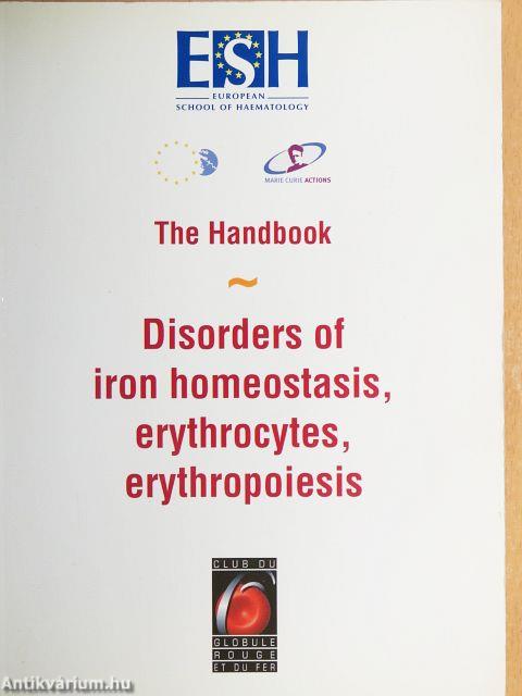 Disorders of iron homeostasis, erythrocytes, erythropoiesis
