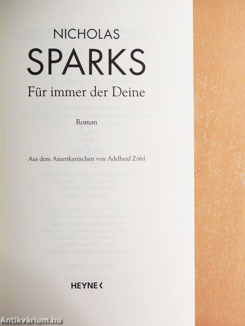 Für immer der Deine