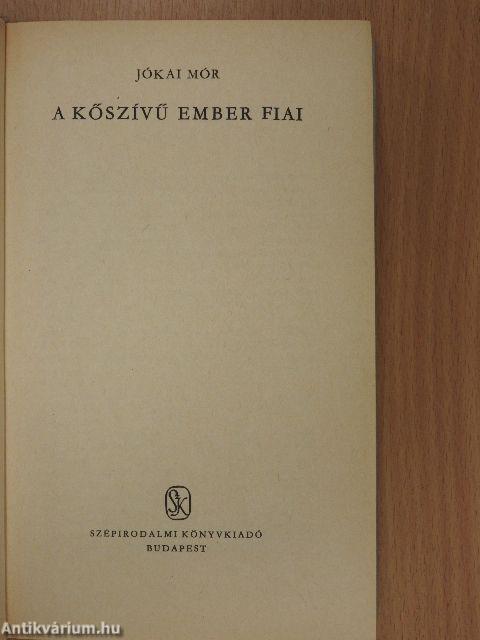 A kőszívű ember fiai