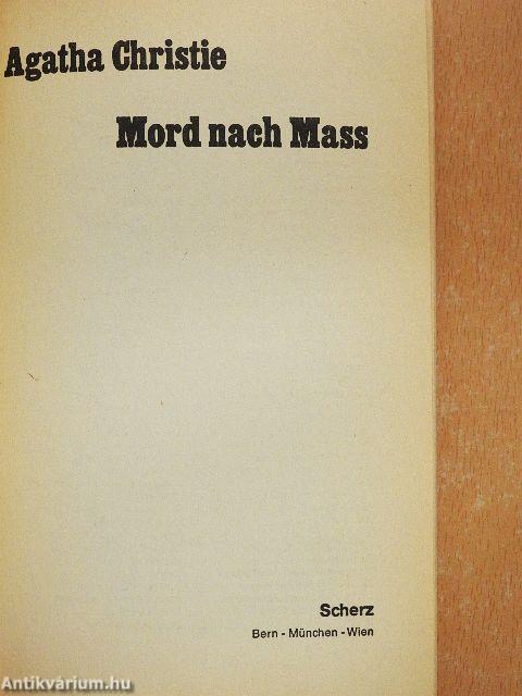 Mord nach Mass