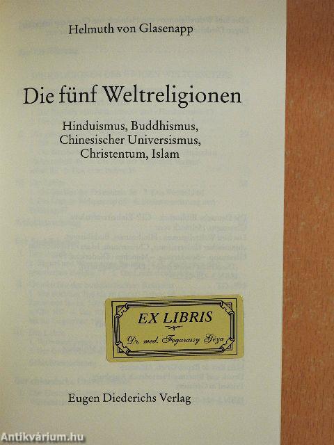 Die fünf Weltreligionen