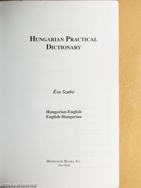 Hungarian Practical Dictionary