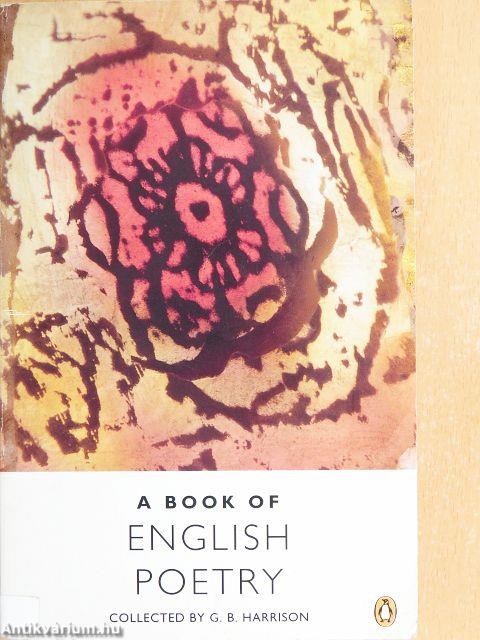 A Book of English Poetry