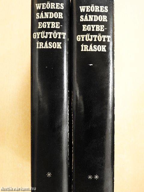 Egybegyűjtött írások I-II.