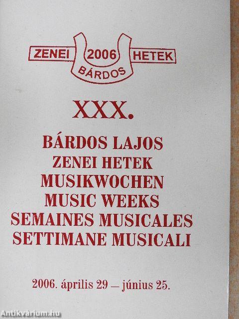 XXX. Bárdos Lajos Zenei Hetek