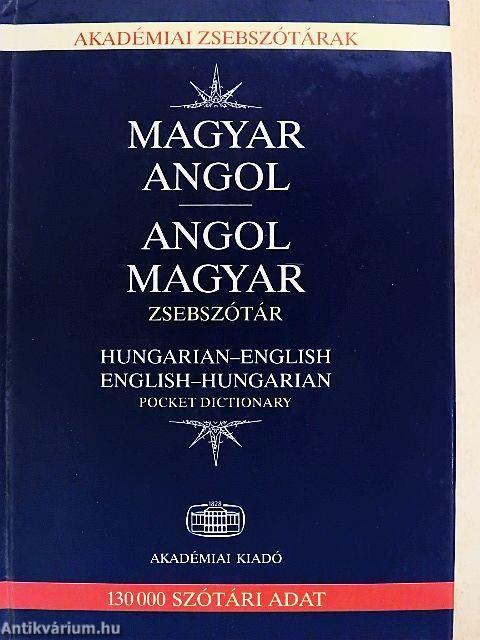 Magyar-angol/angol-magyar zsebszótár