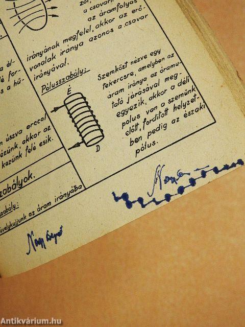 Műszaki táblázatok és képletek