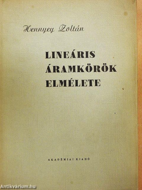 Lineáris áramkörök elmélete