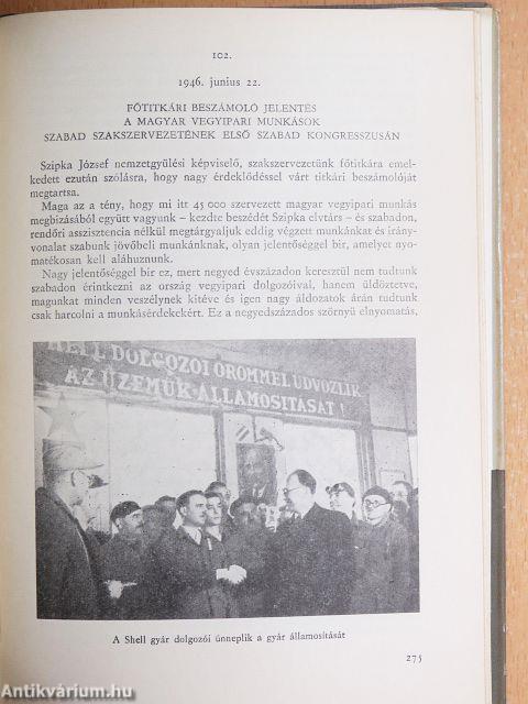 A vegyipari dolgozók osztályharcos küzdelmei 1867-1948