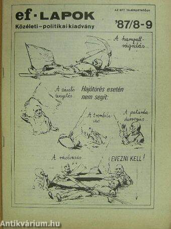 ef-Lapok 1987/8-9.