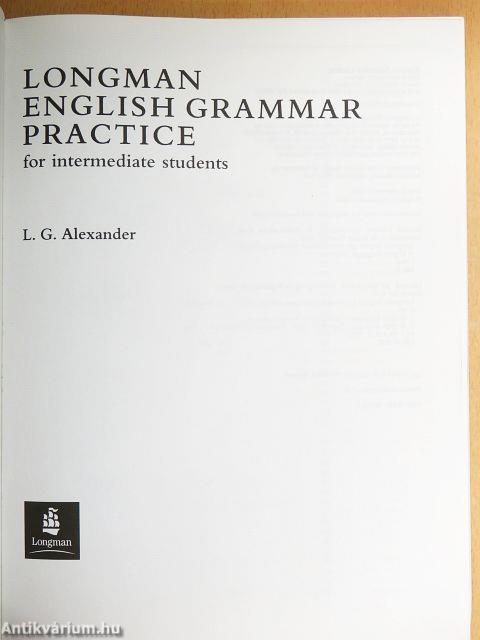 Longman English Grammar Practice
