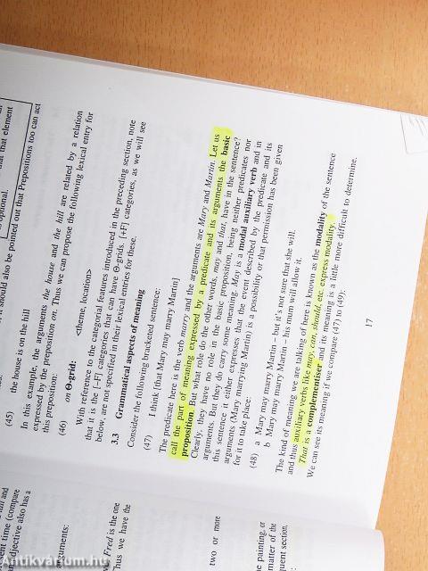 Basic English Syntax with Exercises