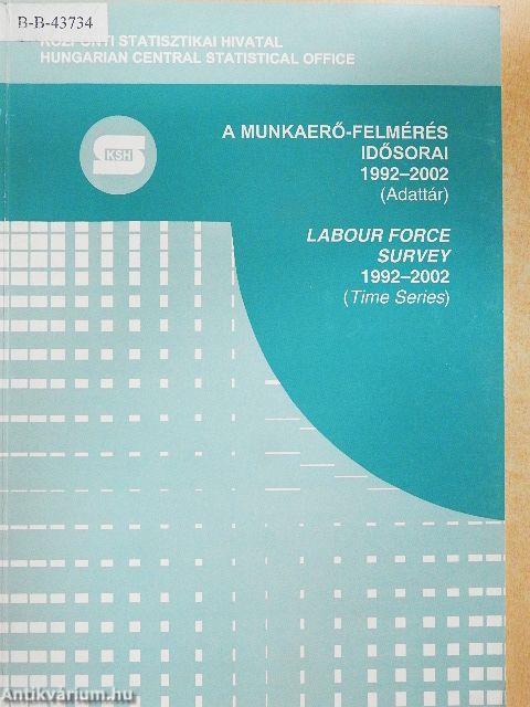 A munkaerő-felmérés idősorai 1992-2002 (Adattár)