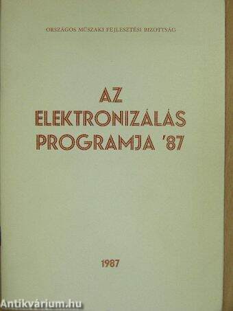 Az elektronizálás programja '87