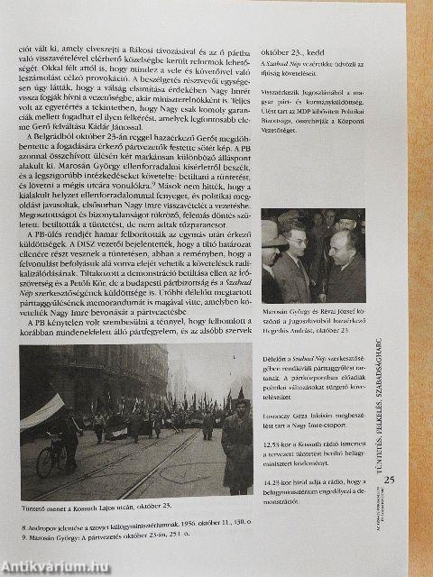 Az 1956-os forradalom és szabadságharc