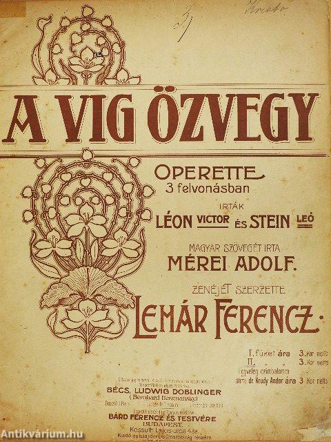 A vig özvegy II./"Varázskeringő" II./Le premier Reveil du Coeur/Héléne/Spanischer Tanz/Arabesque/Aurora