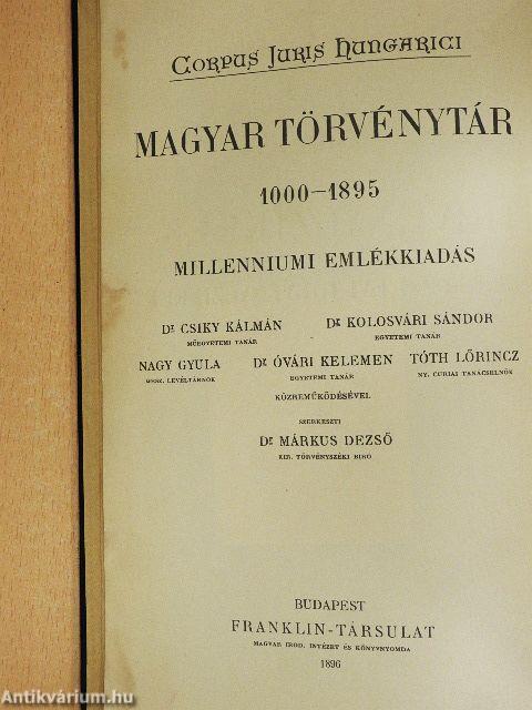 1836-1868. évi törvényczikkek