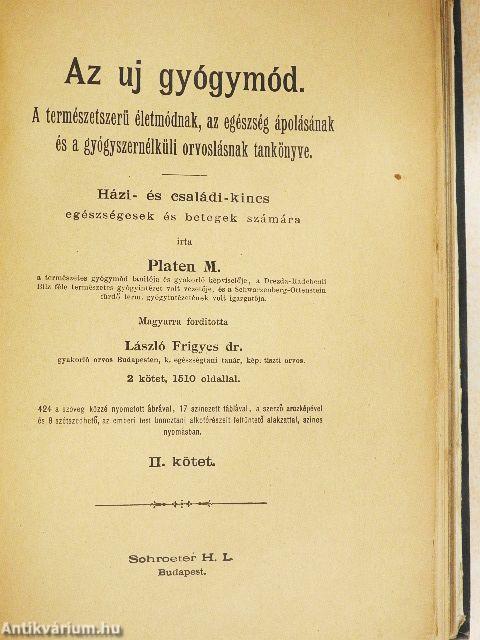 Az uj gyógymód I-II.