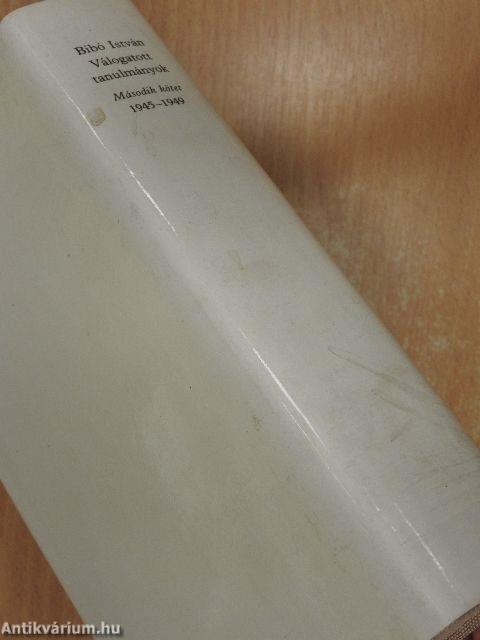 Válogatott tanulmányok I-III.