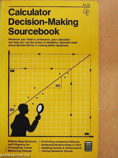 Calculator Decision-Making Sourcebook