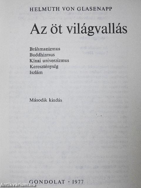 Az öt világvallás