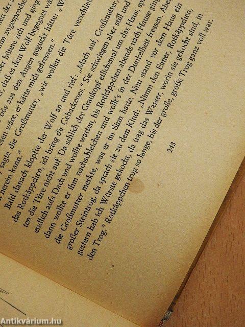 Kinder- und Hausmärchen der Brüder Grimm II.