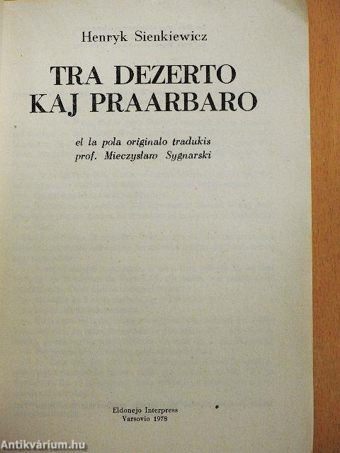 Tra dezerto kaj praarbaro