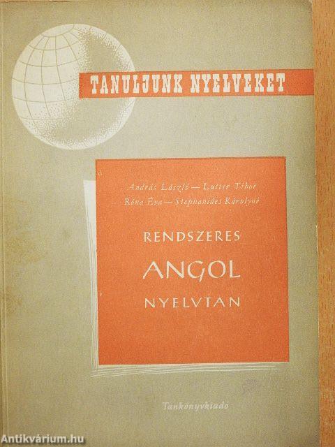 Rendszeres angol nyelvtan