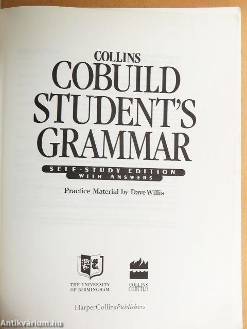 Collins Cobuild Student's Grammar