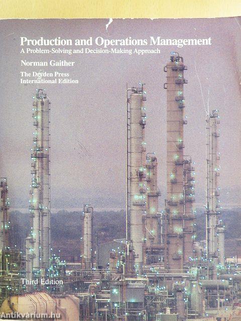 Production and Operations Management