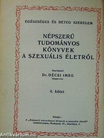 A nemi élet és az erótika III-IV. (töredék)