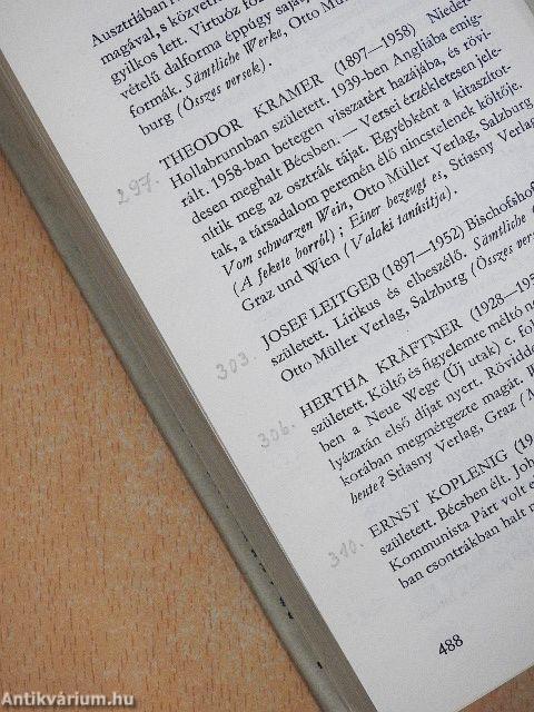 Osztrák költők antológiája