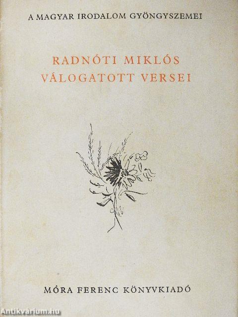 Radnóti Miklós válogatott versei