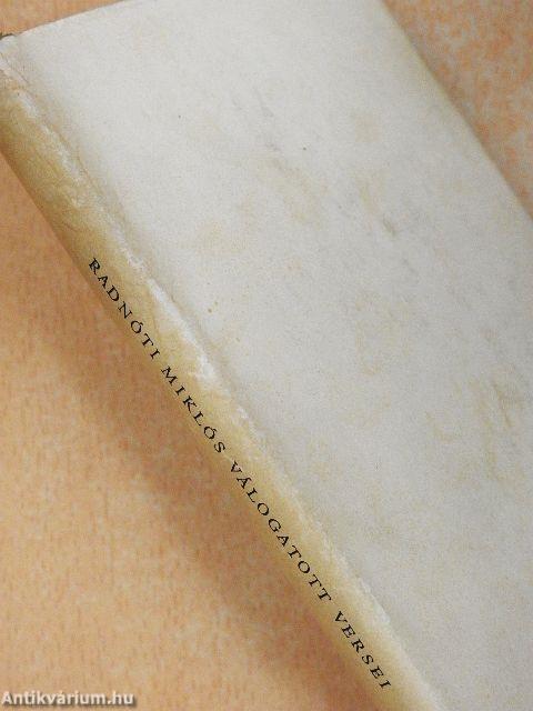 Radnóti Miklós válogatott versei