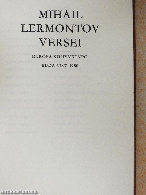 Mihail Lermontov versei